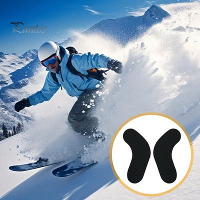 6/12 Stück Anpasspads für Ski- und Snowboardschuhe, Schaumstoffpolsterung, selbstklebende, weiche Stiefeleinsätze, Schutz zur Linderung des Knöcheldrucks, Fersenlift