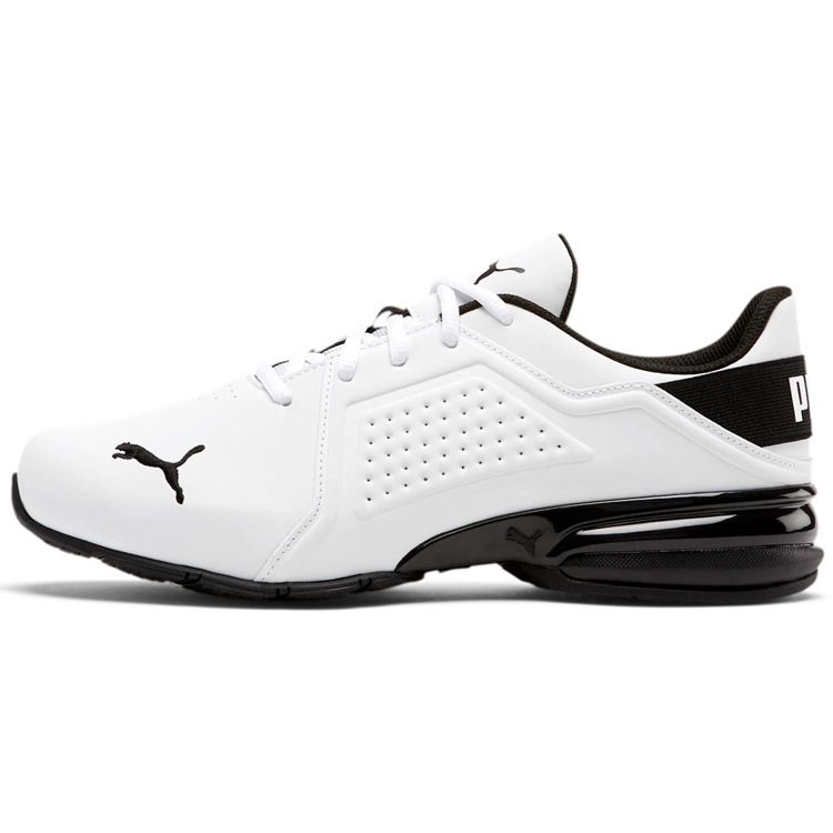 Puma Viz Runner Wide Unisex White Black 194162-01 EU 43