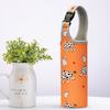Funda para Vaso al Vacío Engrosada Elástica Anticaída con Correa para el Hombro Estampado de Dibujos Animados Estuche Portátil para Botella de Agua para Exterior