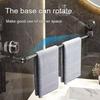 Suction Cup Retractable Towel Rack, Bathroom Drill-free Shower Retractable Towel Bar, Storage Rack, Retractable Clothes Hanger