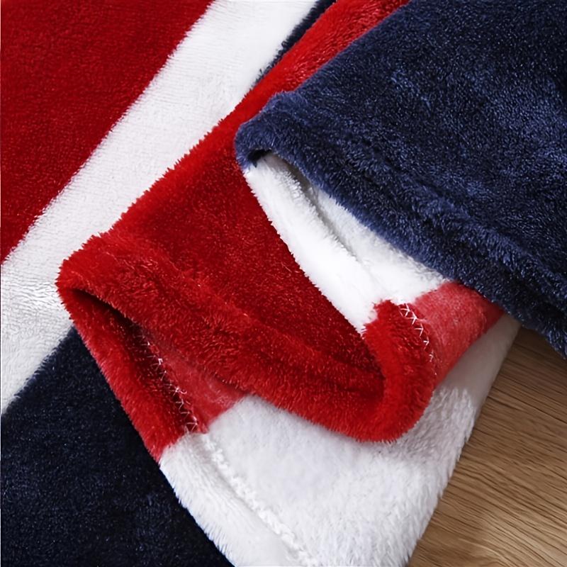 Amerikaanse Vlag Bed Bank Deken Machine Wasbare Bankhoes Zacht Flanel Warm Pluche Bed Gooi Deken Reizen Beddengoed Deken