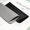 Portable PVC Leather Eyeglass Case - Slant Mouth Design for Sunglasses & Reading Glasses.
