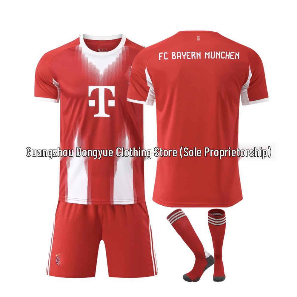 Bayern Munich 25-26 Home Jersey Kane No. 9 Football Kit - Adult & Kids Short Sleeve Set 16