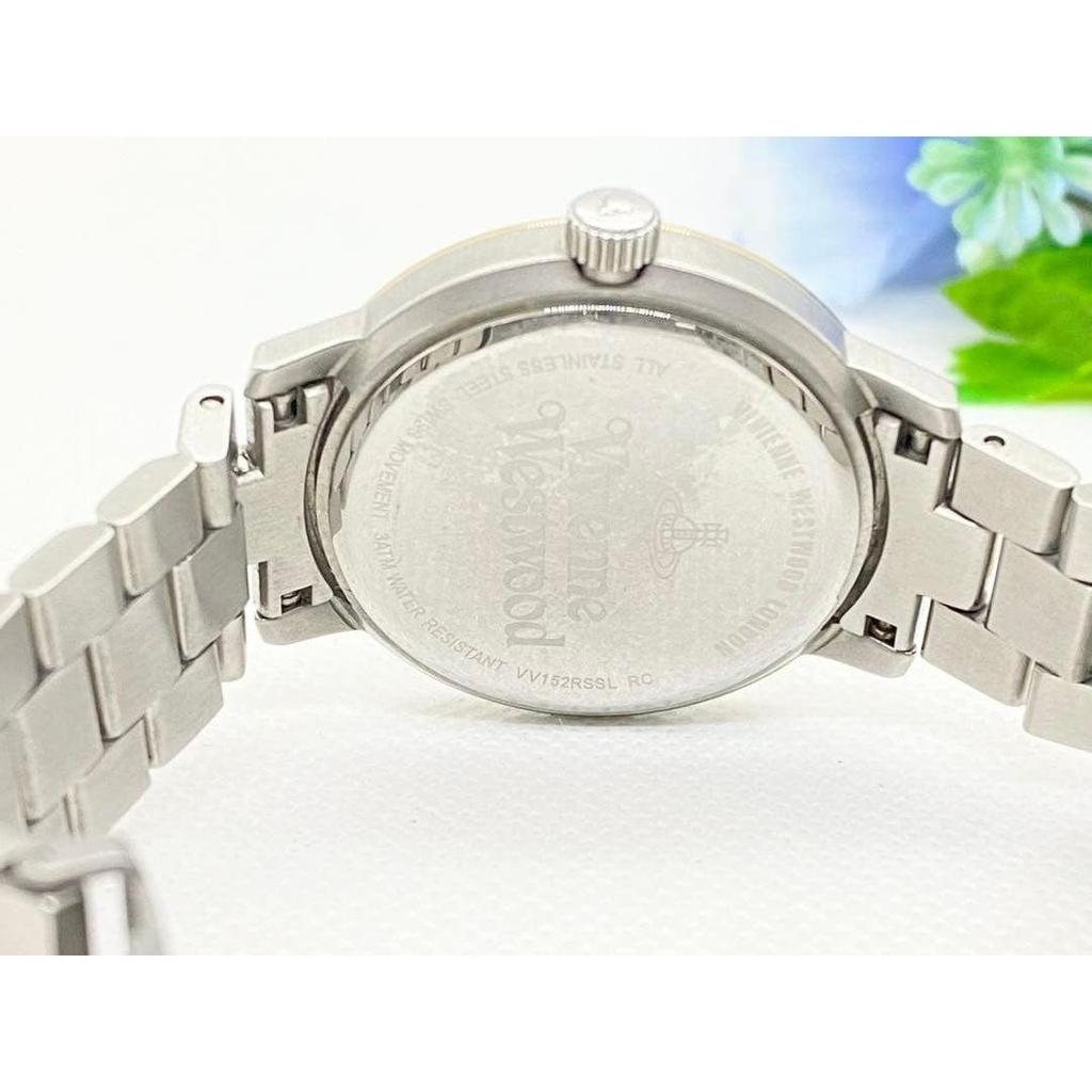 Used Operating Vivienne Westwood BLOOMSBURY Silver Rose Gold Vivienne Westwood SS Date