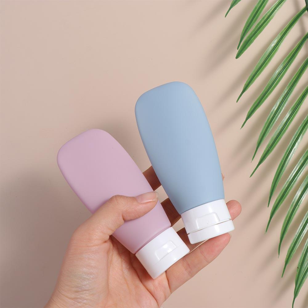 Creative Refillable Hose Squeeze Bottle Flip-top Bottles Sub-Bottling Travel Empty Bottle Simple Dispensing Empty Bottle Home
