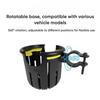 Plastic Drink Holder Stable Drink Cup Holder Portable Baby Stroller Water Cup Holder  Universal