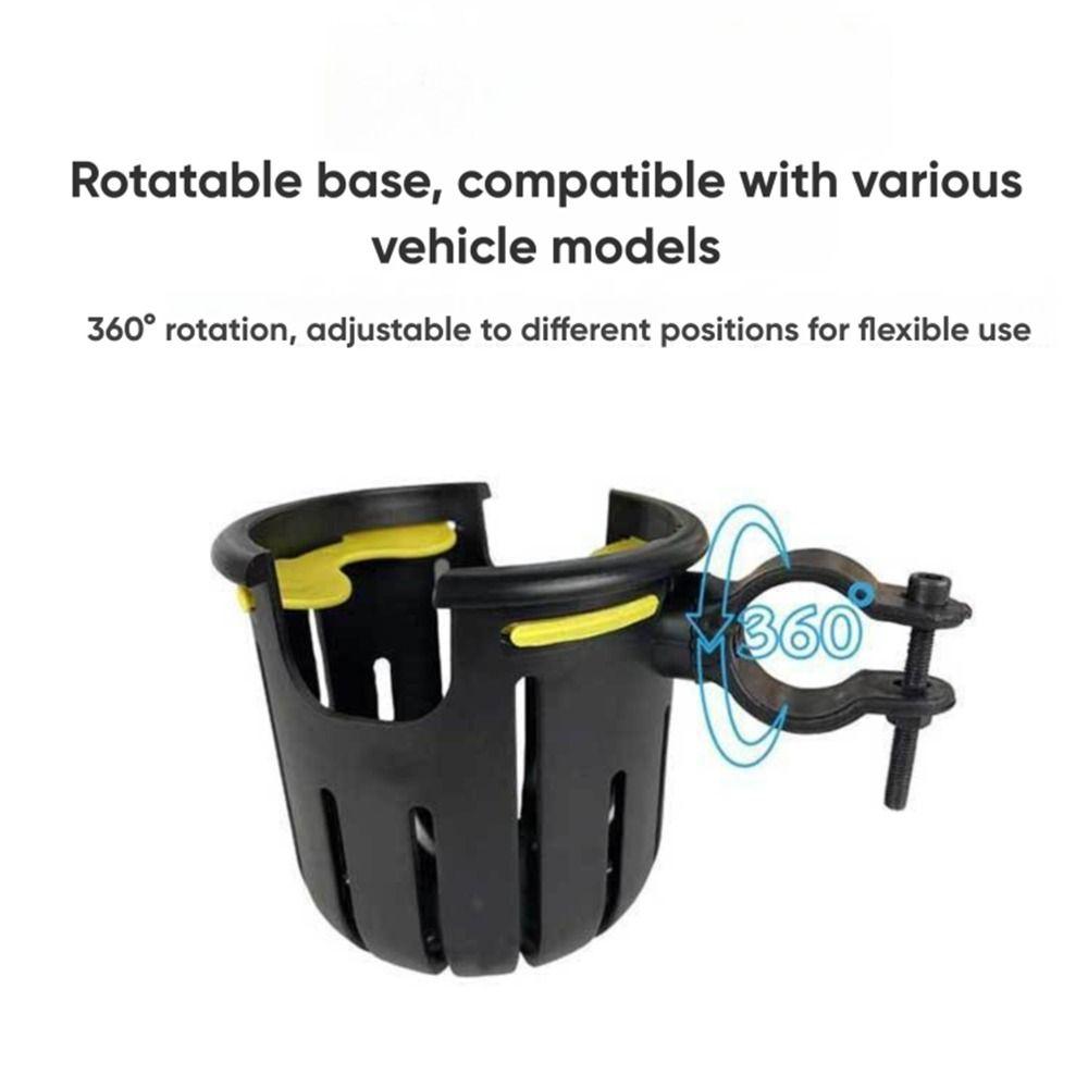 Plastic Drink Holder Stable Drink Cup Holder Portable Baby Stroller Water Cup Holder  Universal