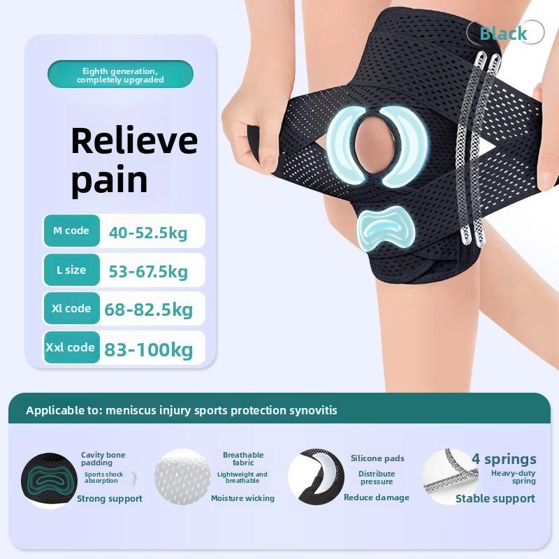 Summer Breathable Basketball Sports Protective Gear Patellar Knee Joint Cover Meniscus Sports Running Hiking Knee Guard