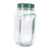 Barattolo per Insalata con Apertura Laterale in Plastica Ermetico Portatile Contenitore per Insalata con Scomparto per Condimento per Viaggio Preparazione Pasti