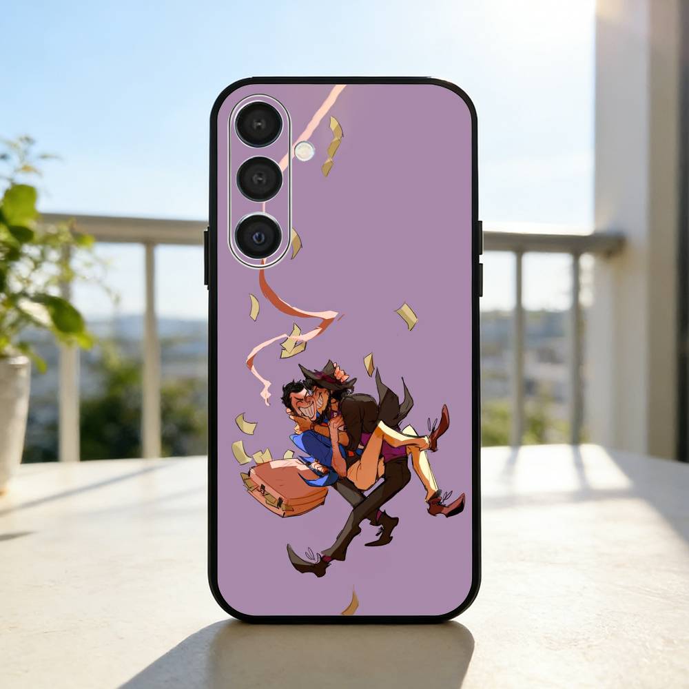 L-Lupin the Third Phone Case For Samsung A73,72,71,A52,51,40,41,A22,A32,31,A13, Soft Black Shell