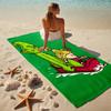 Grinch Stylish Digital Printing Beach Towel Quick Drying Absorbent Blanket For Beach Pool Gym Travel Christmas Gift C9211483