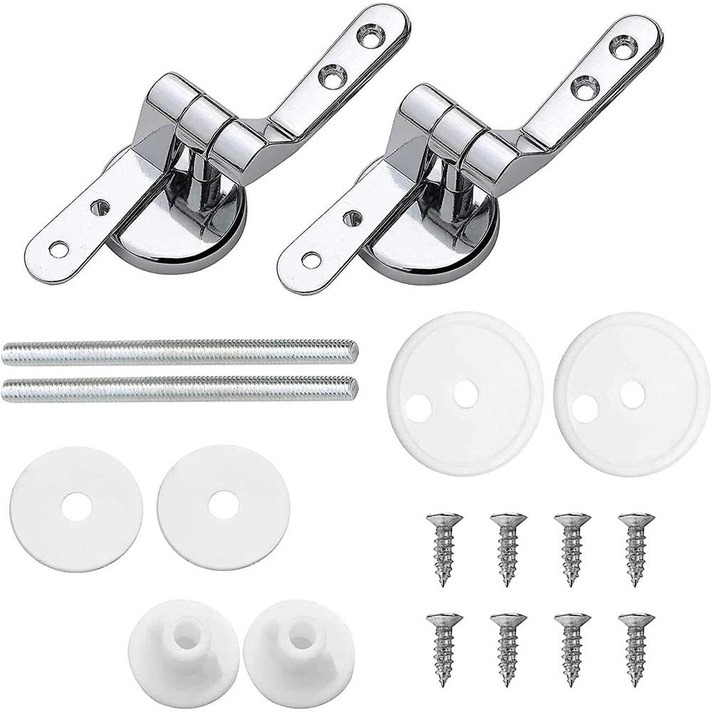 

Toilet Seat Hinge Fixings Replacement-suitable,2 Pack Replacement With Zinc Alloy Fixings2 Pcs