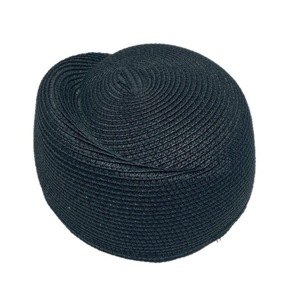 Classic Straw Beret Hat Elegant Fedora Hat Fashion Sun Hat Summer Wear