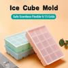 Ice Cube Scentless Mold Safe Flexible 45915 Grids Food Grade Silicone Ice Cube