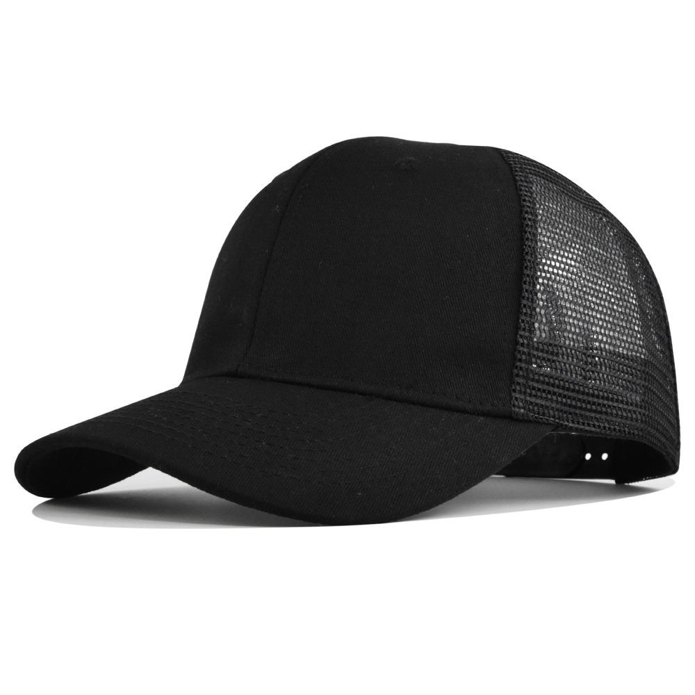High Quality Mesh Breathable Baseball Cap For Men Women Adjustable Running Outdoor Sport Sun Protection Hat Snapback Trucker Hat