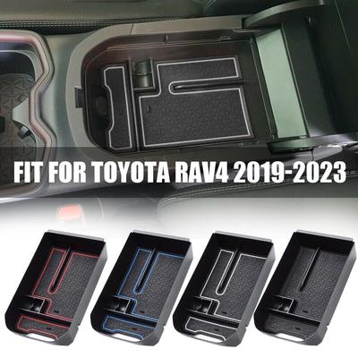 Skirta Toyota RAV4 RAV 4 2019 2020 Centrinė saugojimo dėžė Porankis Porankis Pirštinių laikiklis Plokštė Automobilis Konteineris Organizatorius Automobilio priedai