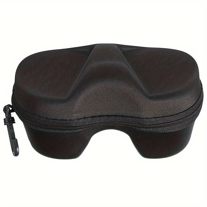 Simple Black Diving Glasses Case Large Capacity Portable Skiing Cycling Goggles Storage Box Durable Protective Container
