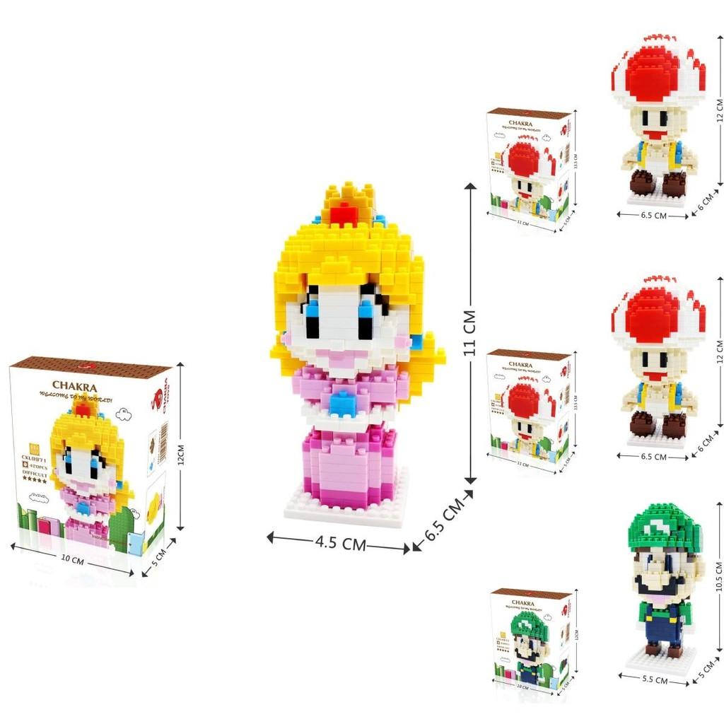Super Mario Bros Plastic Puzzle Toy For Kids Educational Building Blocks Gift