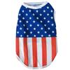 Dog Clothes Independence Day July 4th Vest For Small Medium Dogs Cat Summer Breathable Puppy Kitten Chihuahua Pug Pet Costume