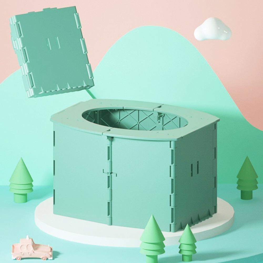 Trainingssitz Kindertöpfchen Faltbar Kinder Falttoilette Tragbar Reise Baby Töpfchen Outdoor