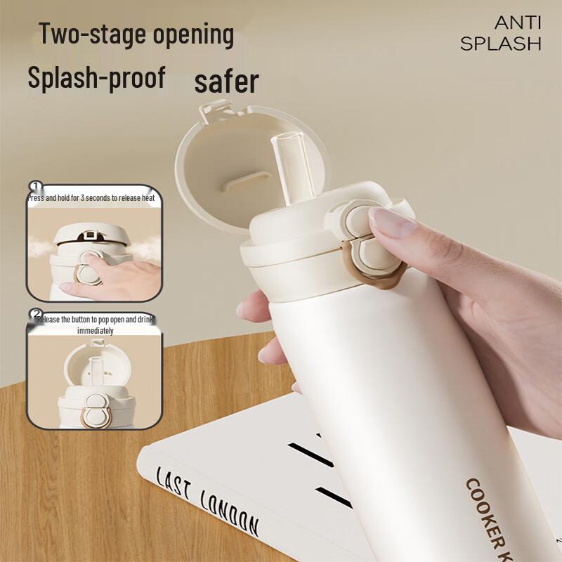 COOKER KING Chuxu 480ml Dual-Drink Insulated Bottle