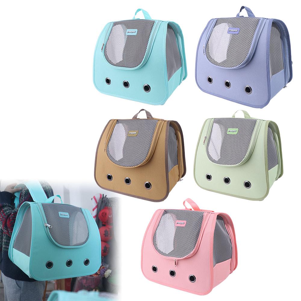 Breathable Cat Carrier Bag Large Capacity Pet Dog Backpack Cat Backpack Bag  Outdoor Travel