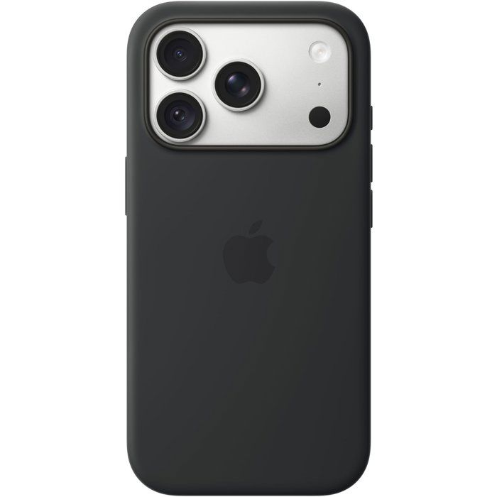 APPLE iPhone 18 Pro - Coque en silicone avec MagSafe - Noir