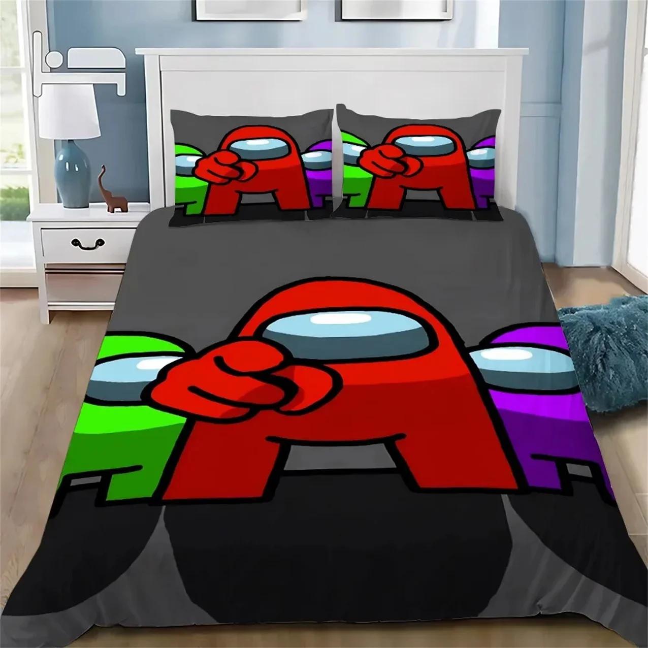 Anime 3D Gultasveļas Komplekts Ar Karstās