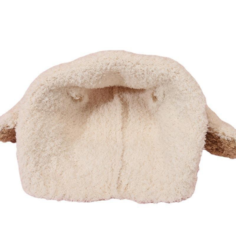 Baby Hat Infant Autumn and Winter New Ear Hat Children Winter Out Windproof Hat Boys and Girls Winter Hat