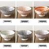 Diruien Ceramic Footed Rice and Soup Bowls