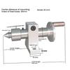 1 Set Adjustable Double Bearing Live Center Revolving DIY Accessory Wrench Mini LatheThimble Drilling Tailstock Tool