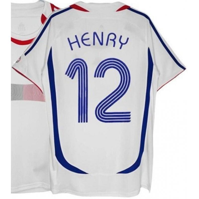 Retro Jerseys Football Uniforms Classic Nostalgic Replica Thai Version C Roneymar Henry Short-sleeved Sportswear