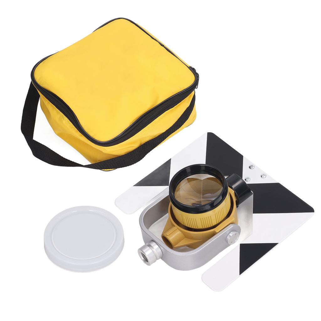 Surveying Prism 64mm Effective Diameter 0mm ‑30mm Offset 64 Light Total Station Single Prism for Topcon