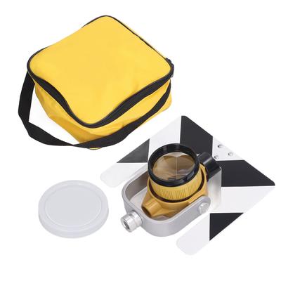 Prisma de Topografia 64mm Diâmetro Efetivo 0mm ?Estação Total Offset de 30mm 64 Luzes Prisma Único para