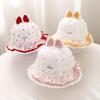 Spring 2026 Baby Girl Lace Bow Sun Hat