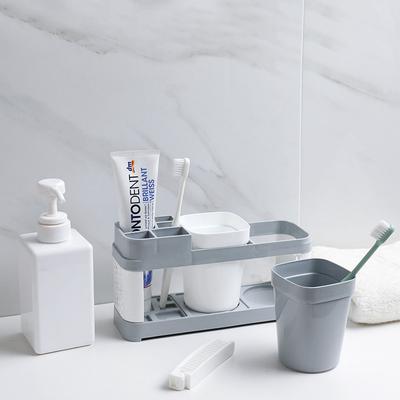 Bathroom Wash Cup Holder Suits for Toothbrush Toothpaste Storage