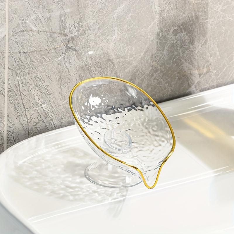 Oval Soap Dish with Drainage Hole, a Soap Box Bathroom Accessory for Soap Containers, Countertop Storage, And Organization In The Bathroom