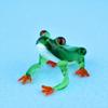 Four Cart Cute Handmade Glasswork Red-Eyed Tree Frog