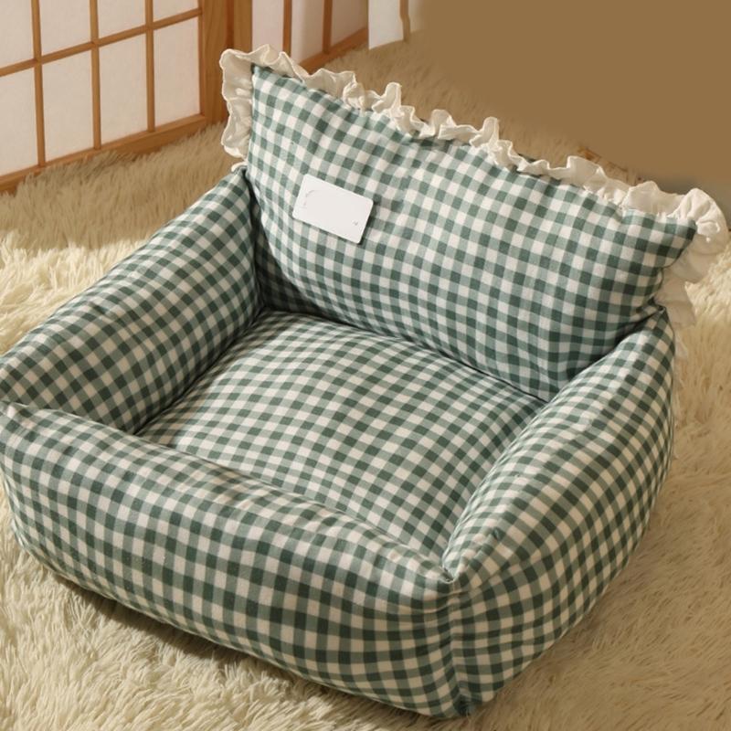 Pet Sofa Bed Removable Dog Sofa Cover Soft Pet Couch Comfortable Dog Sofa for Large Medium Small House Cats Bed