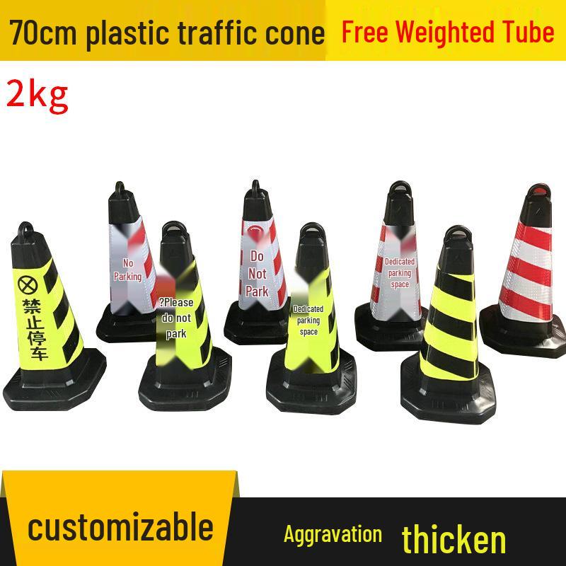 Reflective Advertising Traffic Cone - Multipurpose Road and Parking Safety Cone