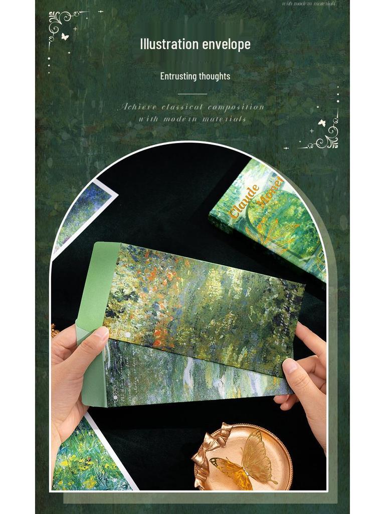 Oil Painting Journal Gift Set: Notepad, Diary, Notebook for Girls & Graduation Souvenir