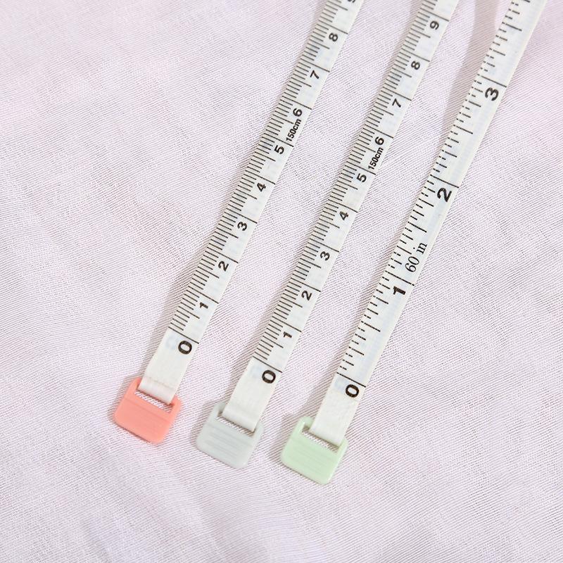150cm/60" Tape Measures Portable Retractable Children Height Ruler Centimeter Waist Circumference Roll Sewing Measuring Tape