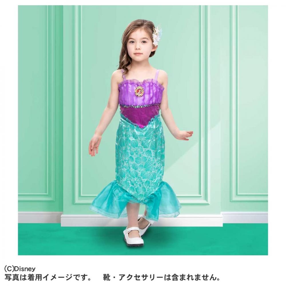 [Domestic Sales Official Product] TAKARA TOMY Disney Princess Sparkly Stylish Dress Ariel 100cm-110cm