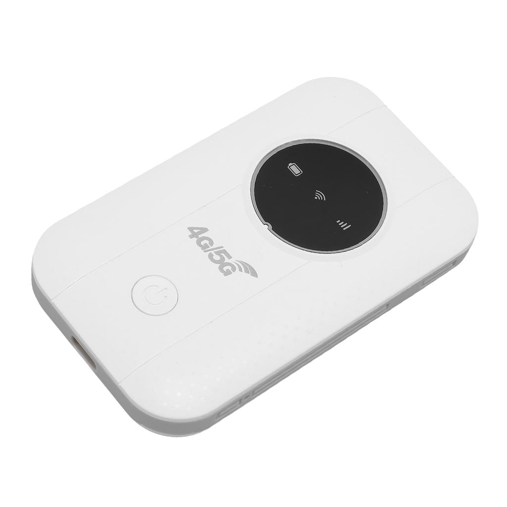 4G WiFi Mobile Hotspot 300Mbps Supports 10 Connected Devices Portable WiFi Router with SIM Card Slot for Travel