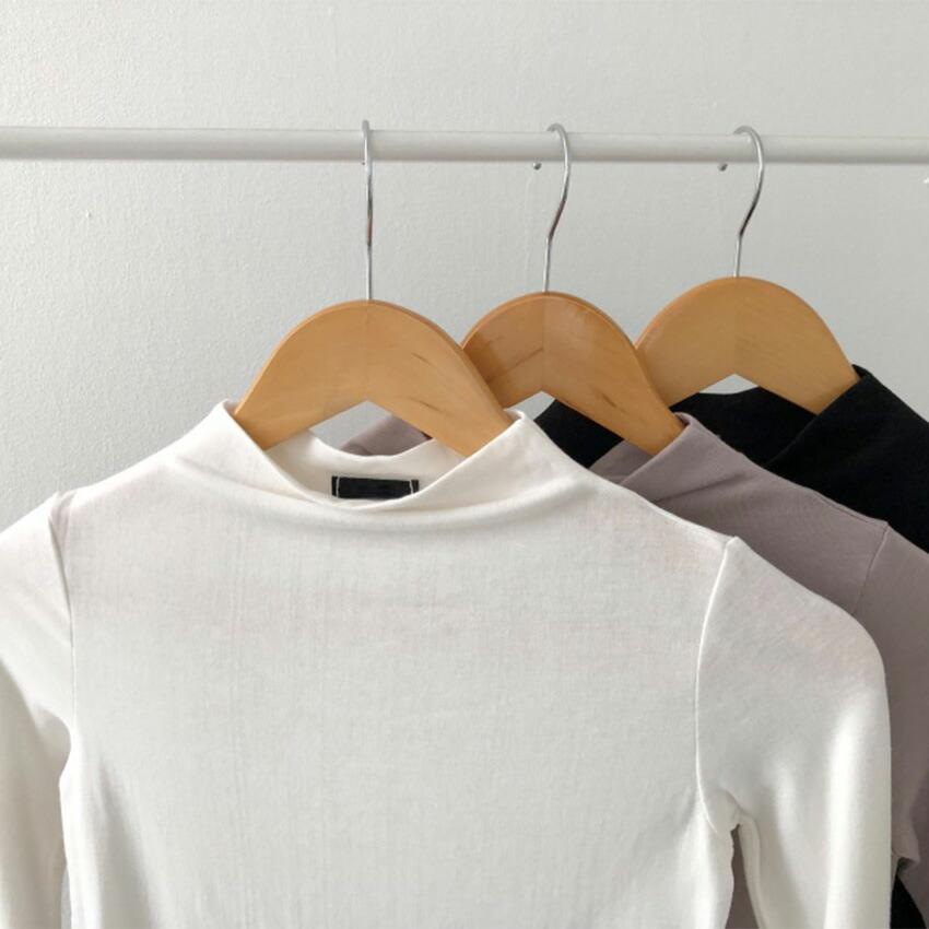 tops Women's Korean Fashion Tops Cut and Sew Long Sleeve Cropped Tight Slim Stretchy Single Color Plain Affordable Simple Feminine Casual Autumn