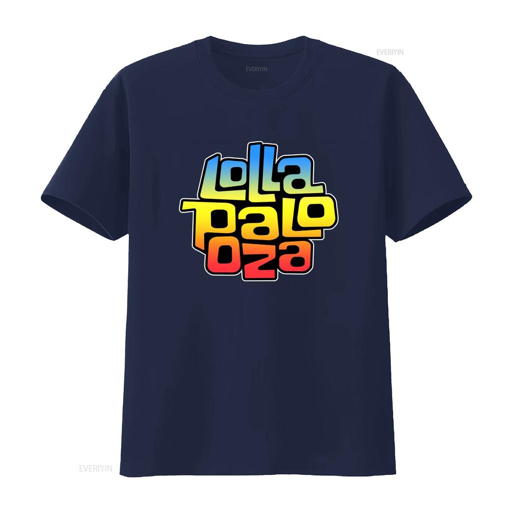 Lollapalooza 2021 Music Festival Concert Print T Shirt Medium Pre Owned vintage Washed graphic fashion Top For Everyday Wear