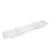 Clear Expandable Bathtub Tray PET   Water Resistant Bath Tub Tray Table for Bathroom