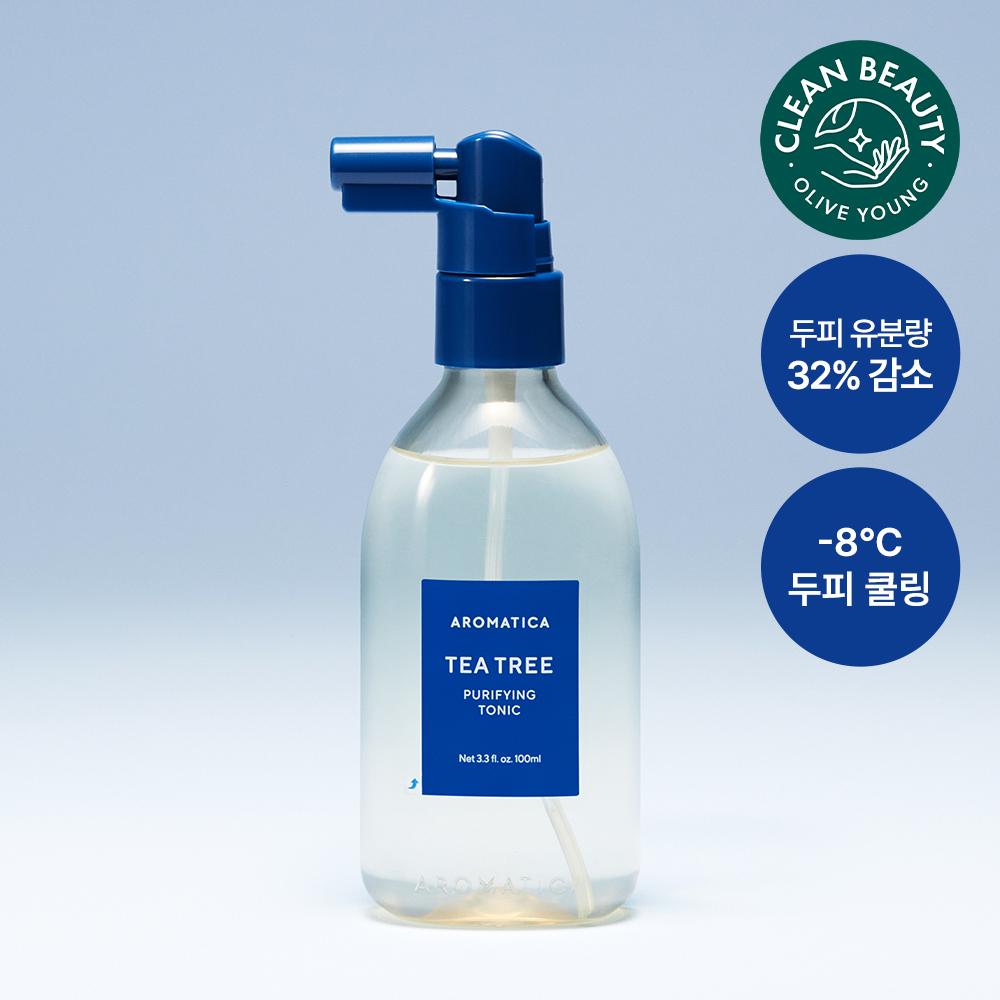 AROMATICA Tea Tree Pure ReFaing Tonic 100ml (Choose 1 of 3 types) (Single/Set)
