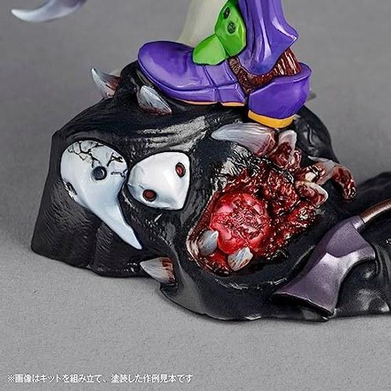 Kaiyodo Artpla Sculpture Works Evangelion Unit 01 Berserk (2025 Reissue) Height approximately 230mm Non-scale Unpainted Plastic Model Kit AP048