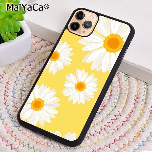Daisy Flowers Field Phone Case Shell For iPhone 17 Air 12 13 16 pro max 15 14 plus Cover coque